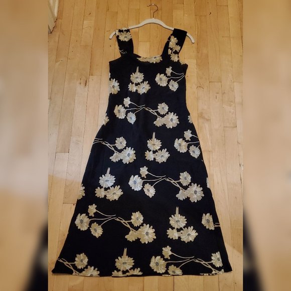 Vintage Jonathan Martin Floral Dress Size 11